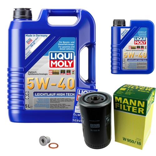 Mann inspektionspaket liqui - 6l,
