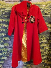 Harry Potter Umhang – Rot, Größe 116-128 Karneval Fasching Party Geburtstag