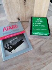  2 Pak Special Dolphin ATARI 2600 & 7800 - Spiel Kassette - GEPRÜFT 1 VON 170STK