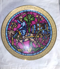 Sammlerteller mit Goldrand -