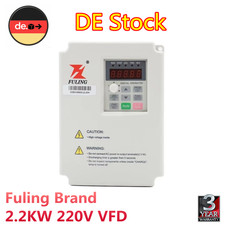Fuling 2.2KW 220V 10A Frequenzumrichter VFD Inverter für 3-Phasen-Motor 0-1000Hz