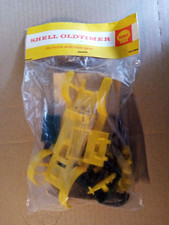 Shell Sammeltütchen mit einem Plastikbausatz -70 er Jahre - ungeöffnet "Oldtimer