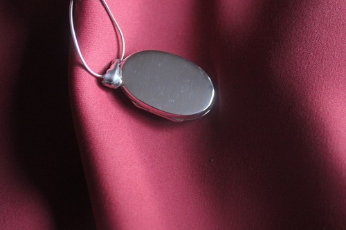 Ovales medaillon sterling - ovales,