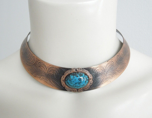 Halsreif collier kupfer - halsreif,