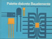 07 027 DDR Experimentierkasten Polytronic Elektronik Palette diskreter ...