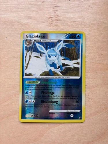 Pokemon karte glaziola - pokemon,