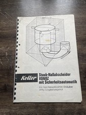 Betriebsanleitung Keller Staubabscheider WM IBM12