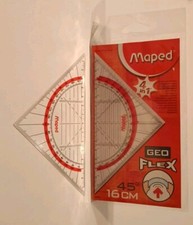 Geodreieck 16cm maped - 16cm,