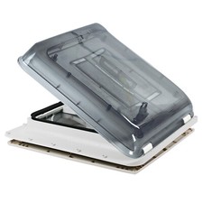 Fiamma Kurbeldachhaube Polar Control Turbo Vent Crystal mit Thermostat