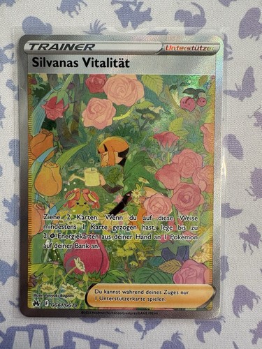 Pokemon karte tcg silvanas - pokemon,