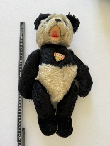 Steiff panda alt - panda, dachbodenfund