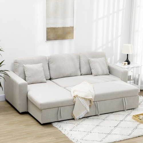 Homcom ecksofa mit - ecksofa,
