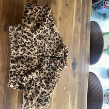 Leoparden flausch pullover - leoparden,