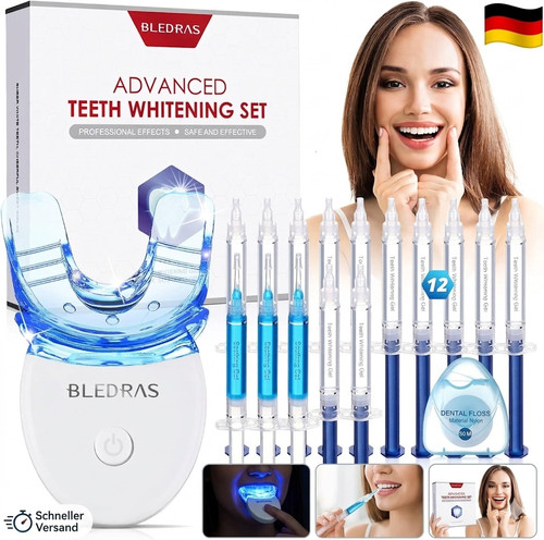 Teeth whitening kit bledras - whitening, kit,
