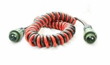 2 polig Elektrowendel Nato-Wendel Nato Kabel mit Stecker 2x35 mm² 4 Meter 4000mm