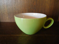 #1 Milchkaffee Obertasse Trio apfelgrün von Seltmann Weiden 2. Wahl