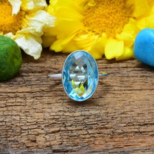 Wunderbare Blau Topas