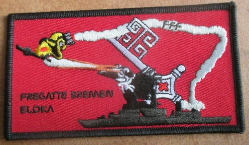 Fregatte bremen eloka patch - fregatte,