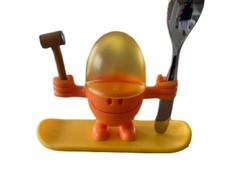 WMF Kindergeschirr Set Mr. Men Mr. Happy Eierbecher mit Löffel