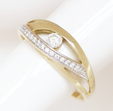 Designerring 8 Karat 333 Gold