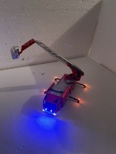 Feuerwehr 1:87 Drehleiter Magirus beleuchtet/- mit Beleuchtung