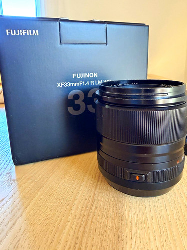 Fujifilm fujinon xf33mmf1 r - fujifilm,