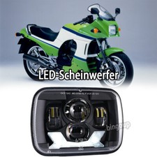 für Kawasaki GPZ 750/900 ZRX 1100 Rechteckig  E-Zertifizierung LED Scheinwerfer