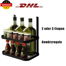 Edelstahl Gewürzregal