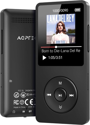 Agptek mp3 player 32gb - mp3,