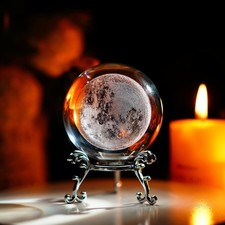 Kristallkugel, 60 mm Mond