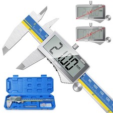 Messschieber Digital Edelstahl 150mm Spritzwasserdicht Staubdicht