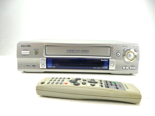 Aiwa fx7700 vhs - aiwa,