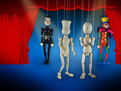 Marionette aus holz zum - aus,