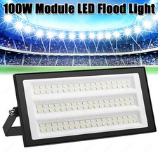 LED Fluter Flutlicht Strahler Scheinwerfer Außen Baustrahler 100W Module Lampe