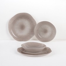 LUMINARC Tafelservice Porzellan Geschirrset Tellerset 6 Personen 18 Tlg.