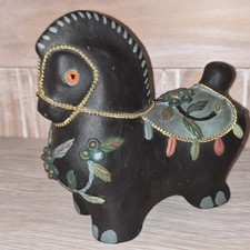 Keramik Skulptur Pferd Vintage