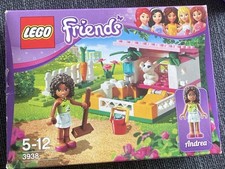 Gebraucht LEGO Friends 3938 Andrea's Hasenstall m. Box & Anleitung KOMPLETT