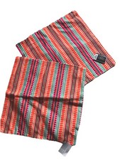 Kissenbezug Dekokissen Sofakissen Ibiza Ethno Boho Bunt Orient 2 St. 45x45 Neu