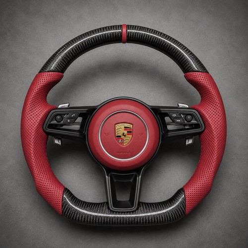Porsche carbon sportlenkrad - porsche,