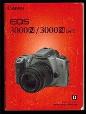 Canon EOS 3000N  Gebrauchsanweisung Bedienungsanleitung deutschsprachig