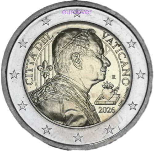 Euro kursmünze unc lose - 2,