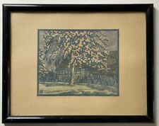 Julius Spieß Farbholzschnitt