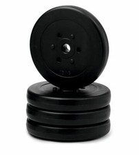 Hantelscheibenset 40 kg - 4 x 10 kg Gewichte Krafttraining Hantel !NEU!