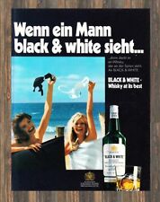 Black & White Whisky - Reklame