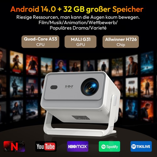 Projektor autofoku 1080p - 8k,