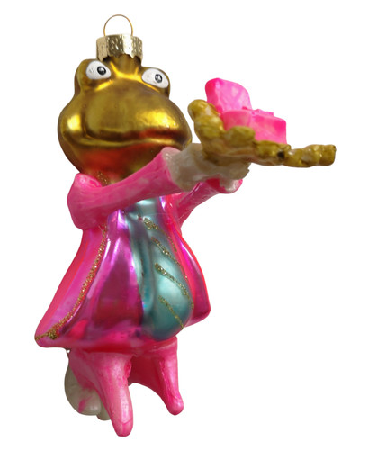 Baumschmuck frosch hochzeit - baumschmuck, "frosch-hochzeit"