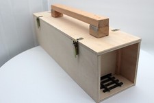 Handgefertigter Holz-Koffer für Märklin Spur 1 5706 Dampflok BR 78/ T18