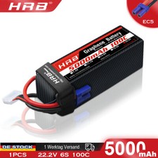 6s 22,2V Graphen 5000mAh Lipo Batterie EC5 für RC Hubschrauber Flugzeug Auto LKW