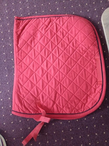 Dressurschabracke warmblut rot - dressurschabracke,
