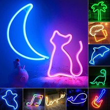 Neon LED Schild USB Licht Wand